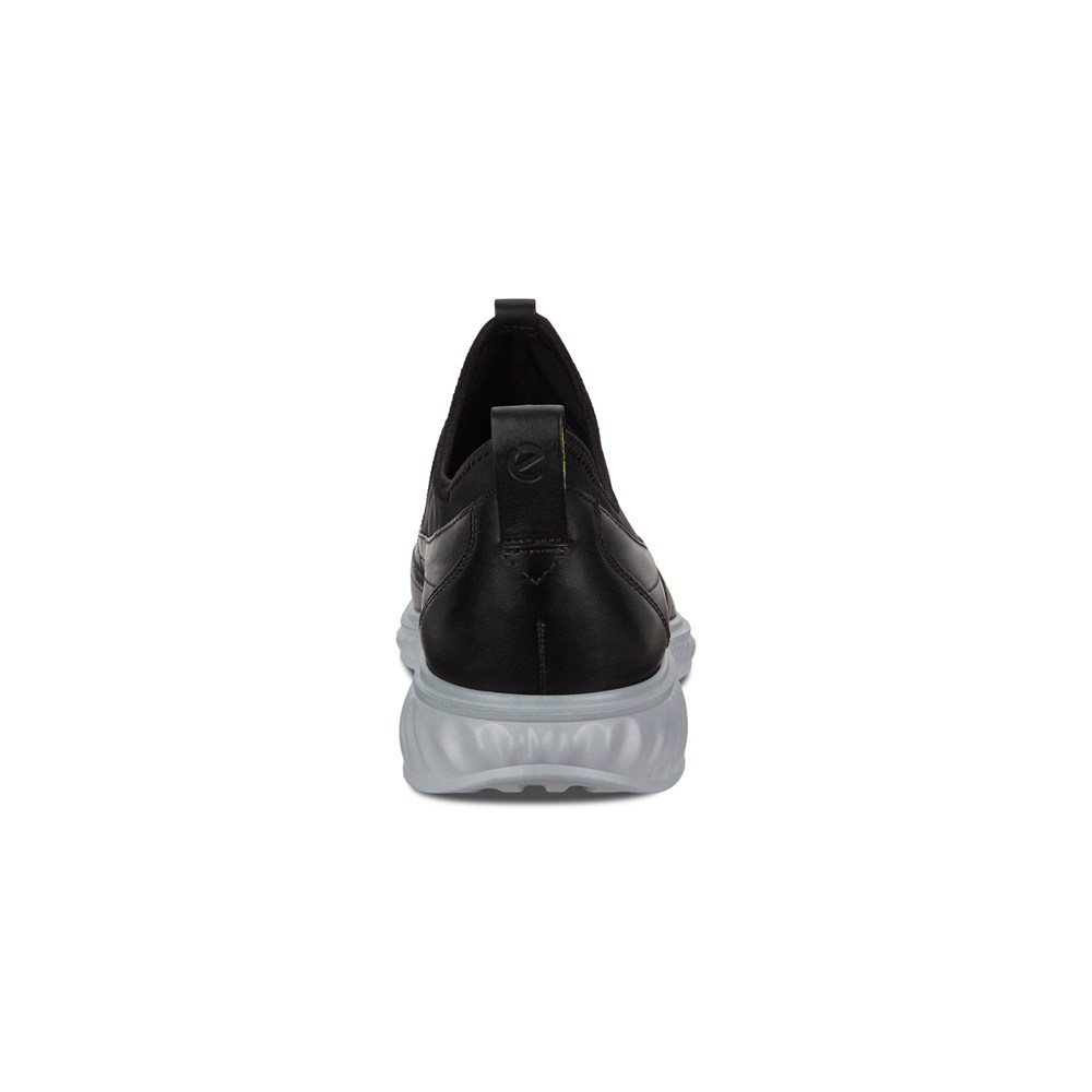 Mens Slip On - ECCO St.1 Hybrid Lite Shoes - Black - 0958GMVTB